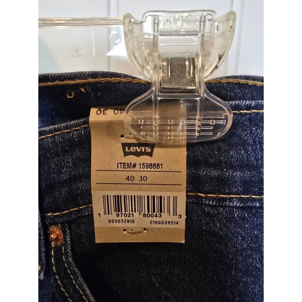 Mens Levis Levi's 505 Traditional Straight Leg 40x30 40 30 New With Tags - Picture 2 of 4